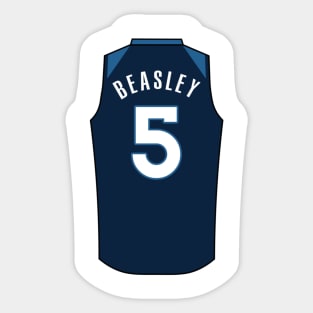 Malik Beasley Jersey Sticker